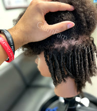 Load image into Gallery viewer, 100% Human Hair 8" Afro Mannequin Head (With Stand)